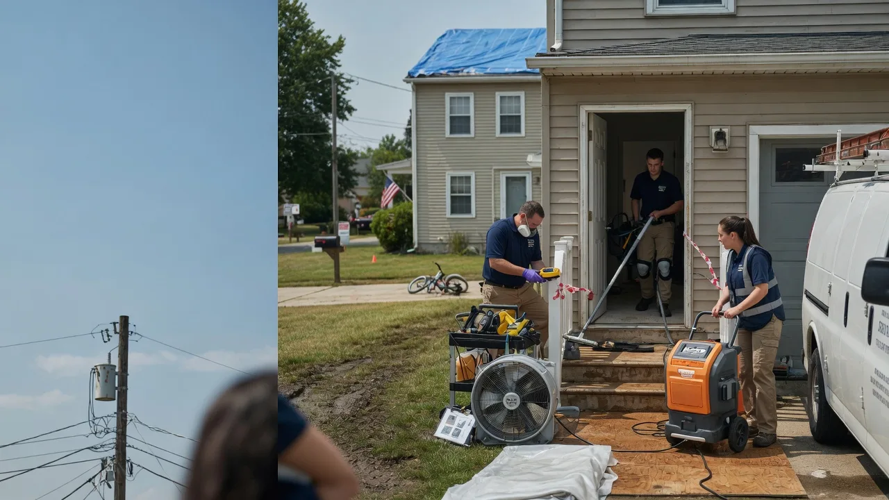 Water Damage Repair in Wallis, TX near me